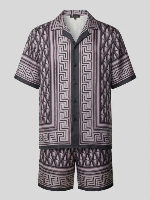 Versace V-Greca Grey Shirt