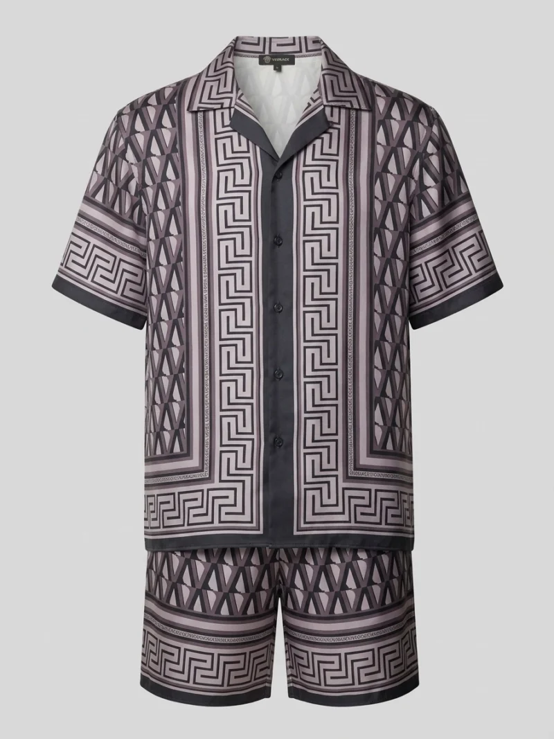 Versace V-Greca Grey Shirt